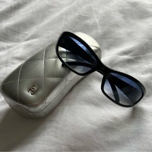 Chanel rhinestone sunglasses